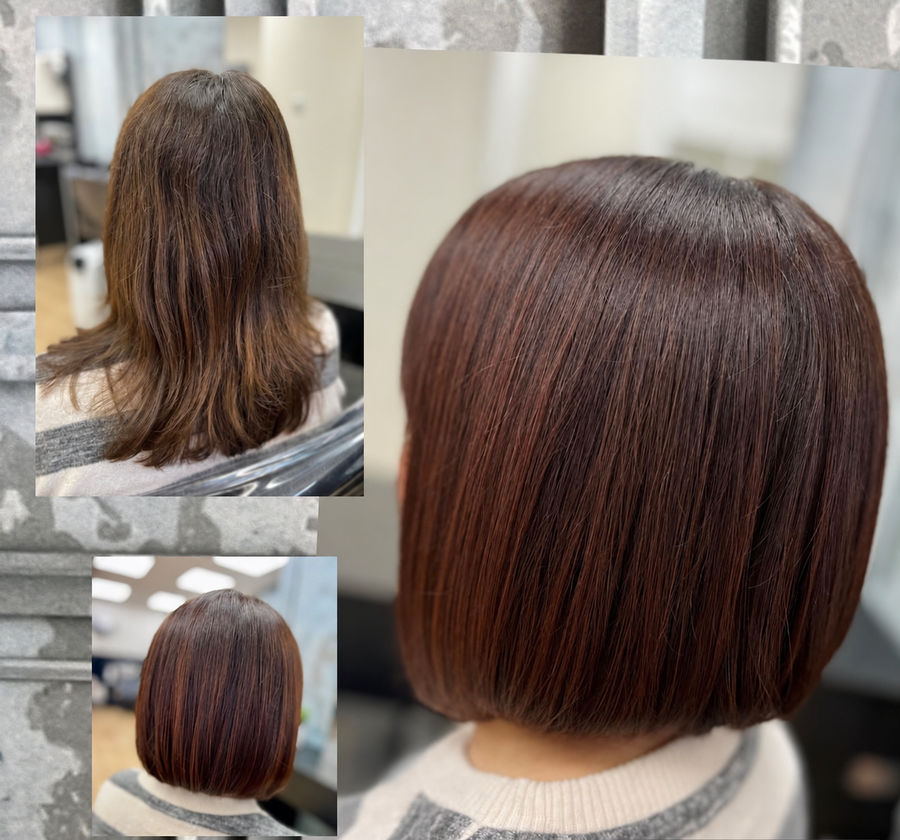 Rich Brunette Bob